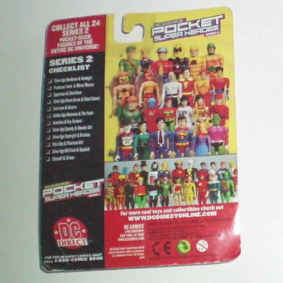 DC Comics Pocket Super Heroes 2 Ultra Boy & Phantom Girl NIP - Picture 2 of 2